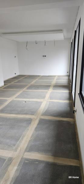 Sol en béton ciré décoratif sans joint à Dijon