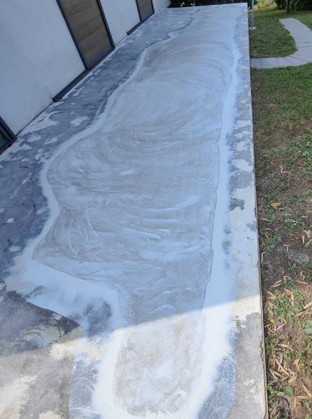 Revêtement drainant en marbre et résine à Saint Vit(Doubs)